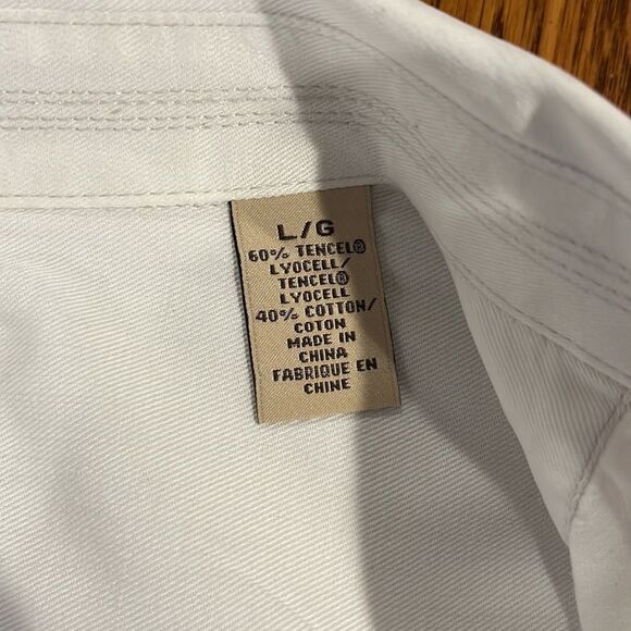 Tommy Bahama Men’s White Island Crafted Shirt Size Large. - Picture 4 of 7